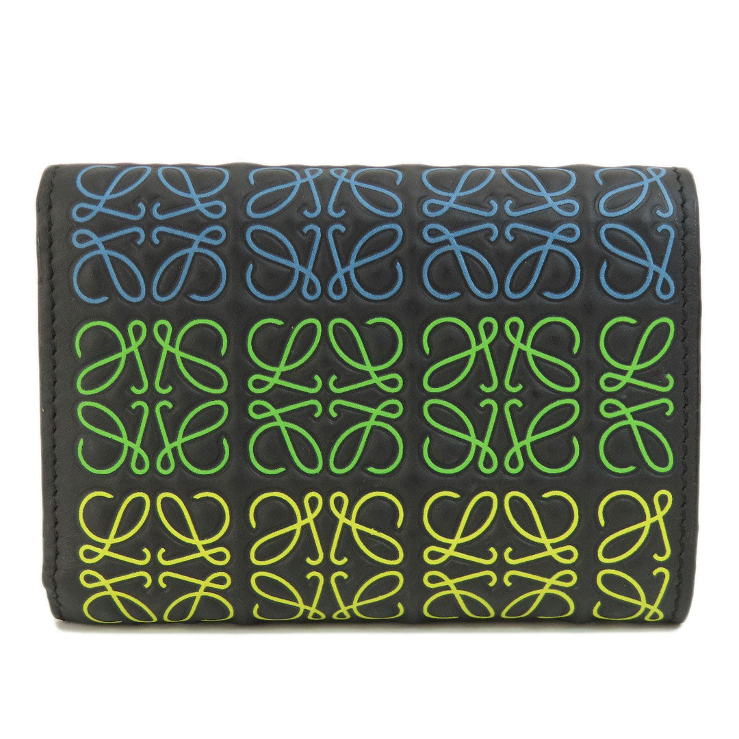 LOEWE Bifold Wallet Calfskin multicolor anagram