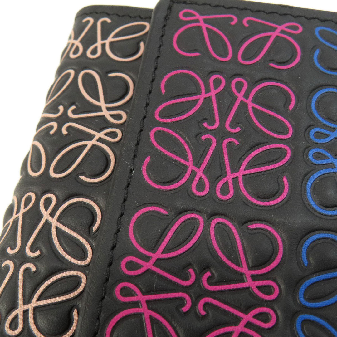LOEWE Bifold Wallet Calfskin multicolor anagram