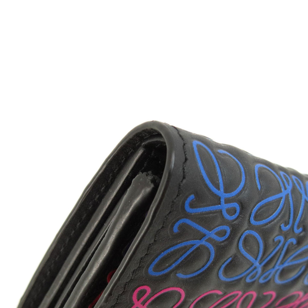 LOEWE Bifold Wallet Calfskin multicolor anagram