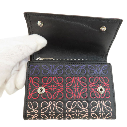 LOEWE Bifold Wallet Calfskin multicolor anagram