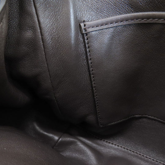 COACH Shoulder Bag 38388 leather Brown 2WAY Women Used Authentic