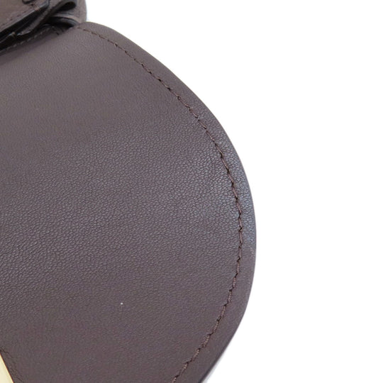 COACH Shoulder Bag 38388 leather Brown 2WAY Women Used Authentic