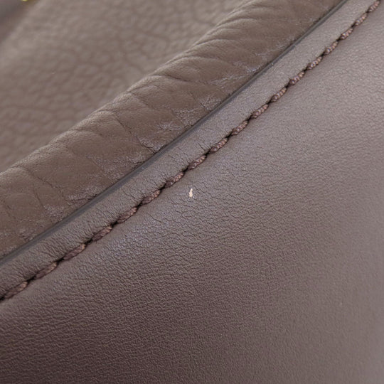 COACH Shoulder Bag 38388 leather Brown 2WAY Women Used Authentic