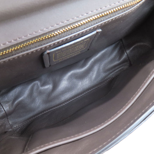 COACH Shoulder Bag 38388 leather Brown 2WAY Women Used Authentic