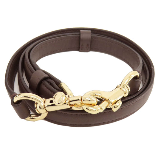 COACH Shoulder Bag 38388 leather Brown 2WAY Women Used Authentic