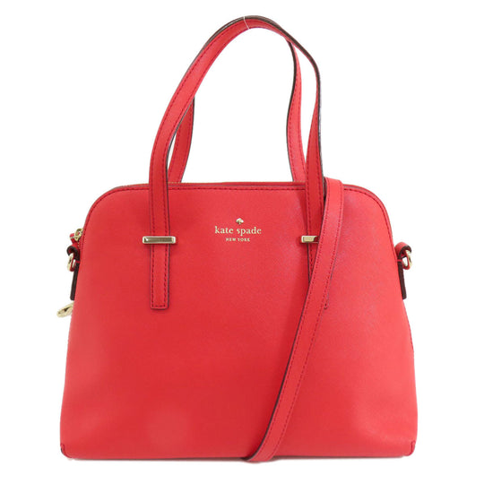Kate Spade Handbag PVC Red 2WAY Women Used Authentic