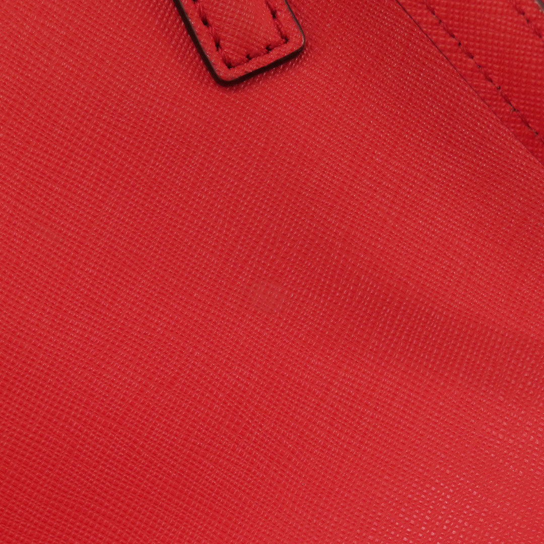 Kate Spade Handbag PVC Red 2WAY Women Used Authentic