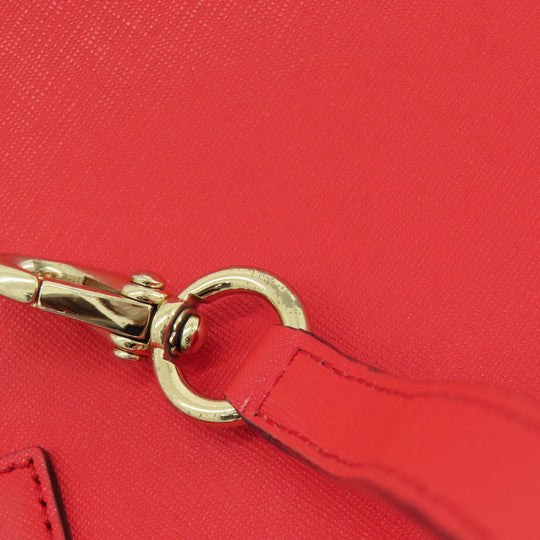 Kate Spade Handbag PVC Red 2WAY Women Used Authentic