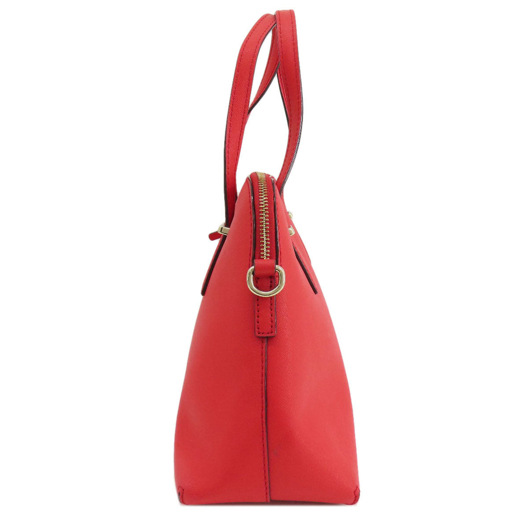 Kate Spade Handbag PVC Red 2WAY Women Used Authentic