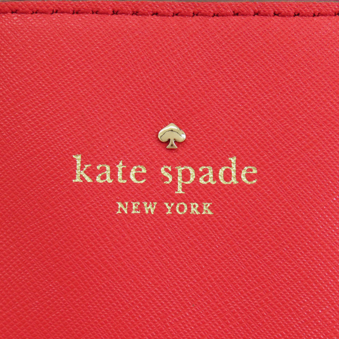 Kate Spade Handbag PVC Red 2WAY Women Used Authentic