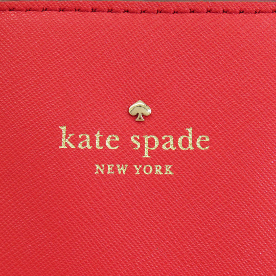Kate Spade Handbag PVC Red 2WAY Women Used Authentic