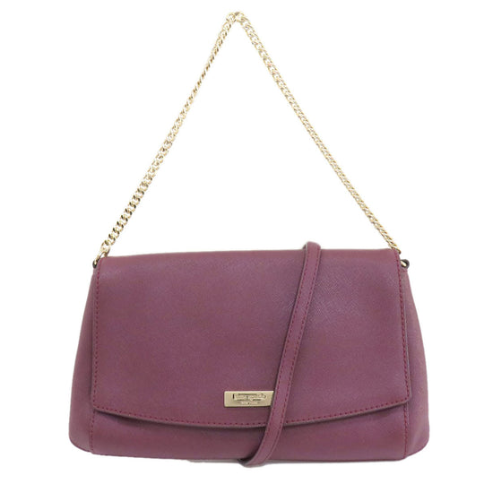 Kate Spade Handbag PVC purple 2WAY Women Used Authentic