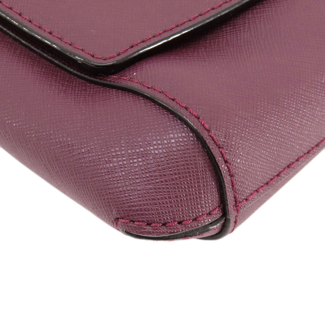 Kate Spade Handbag PVC purple 2WAY Women Used Authentic