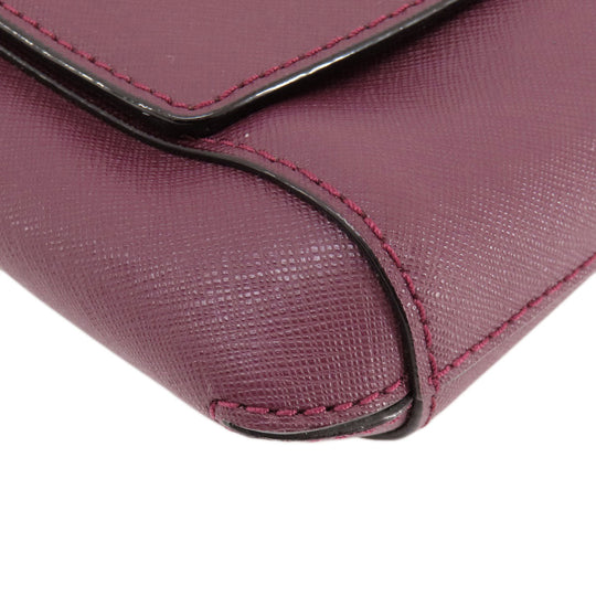 Kate Spade Handbag PVC purple 2WAY Women Used Authentic