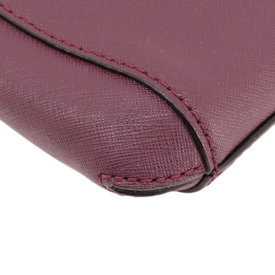 Kate Spade Handbag PVC purple 2WAY Women Used Authentic