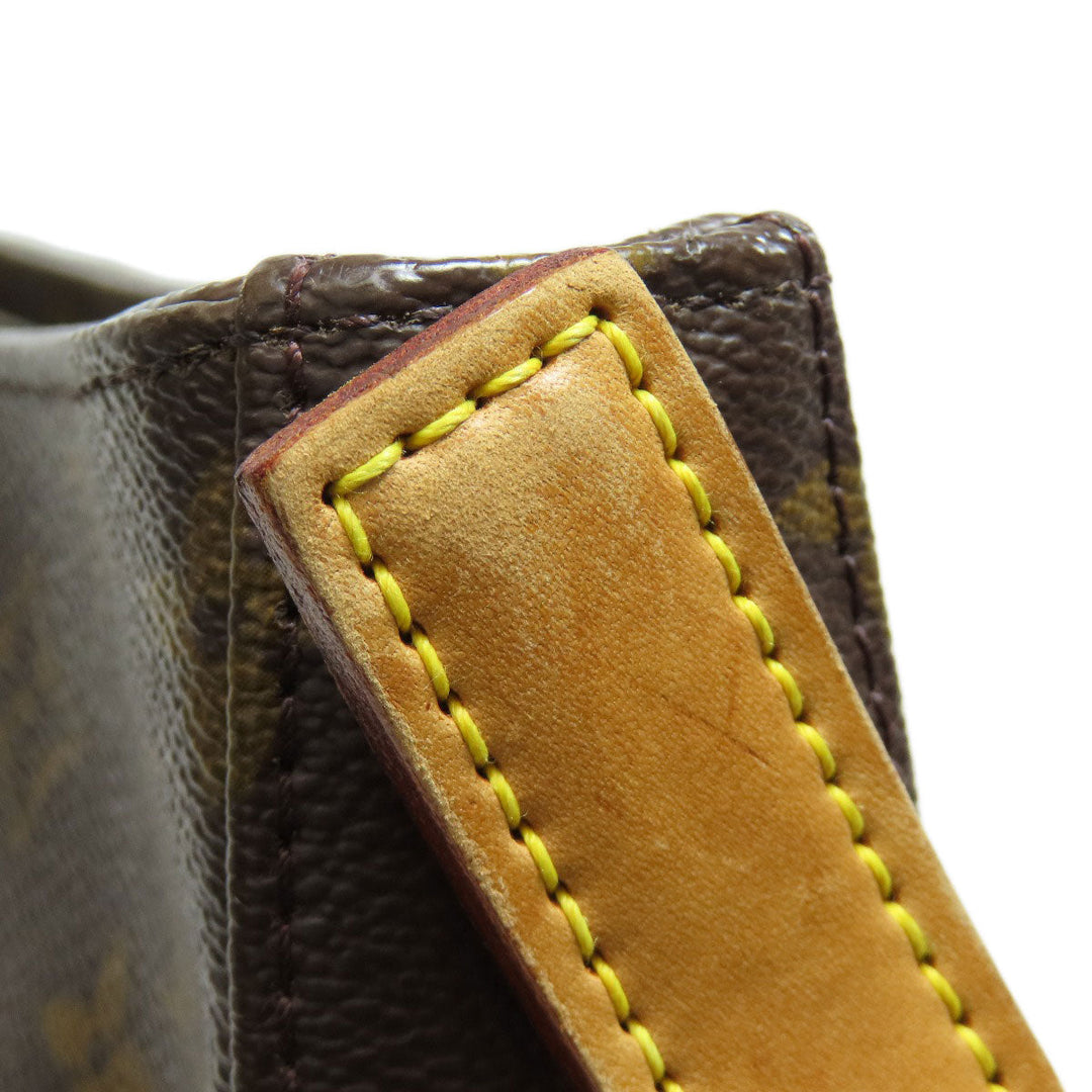 LOUIS VUITTON Tote Bag M51145 Monogram canvas Brown LoopingGM Women Used Authentic