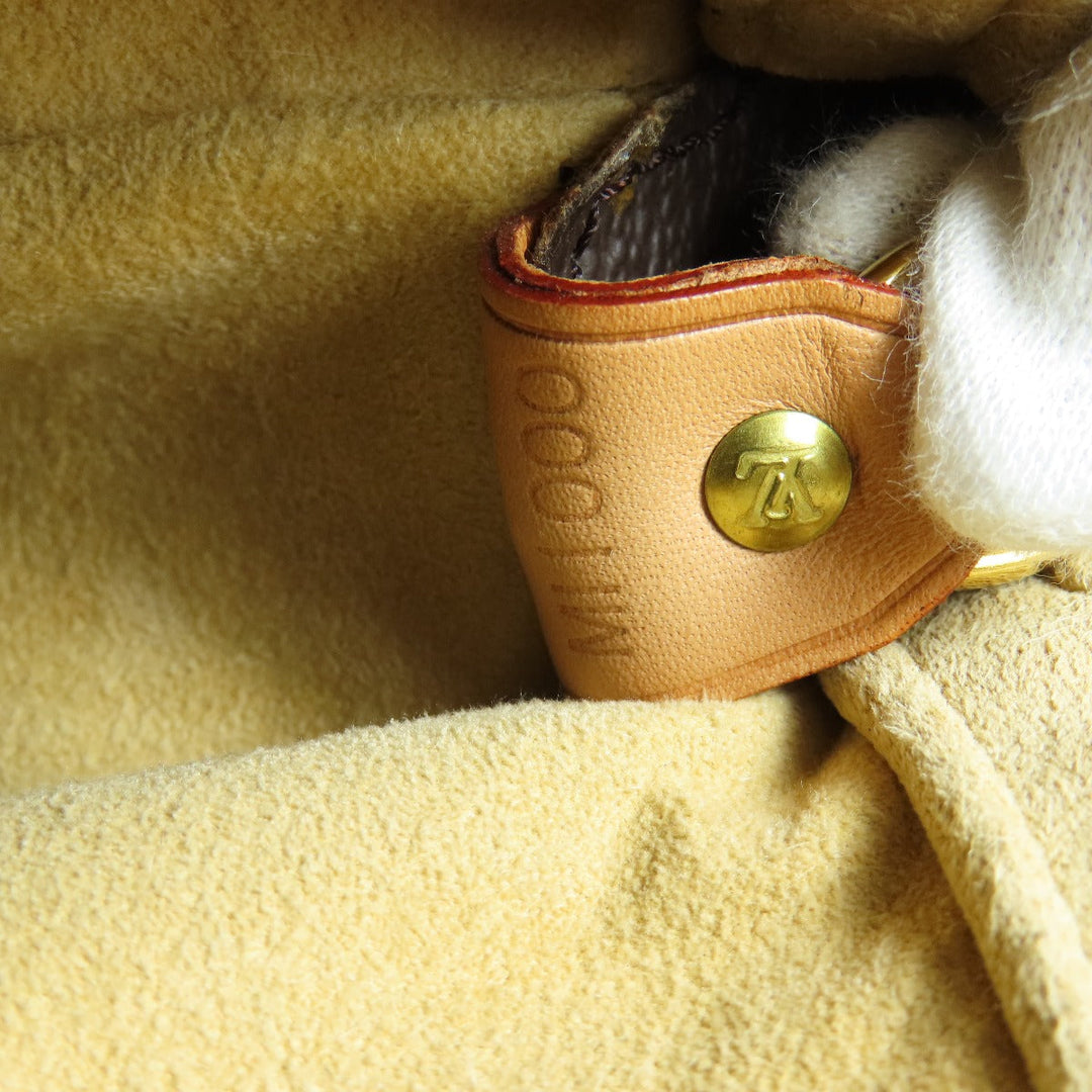 LOUIS VUITTON Tote Bag M51145 Monogram canvas Brown LoopingGM Women Used Authentic