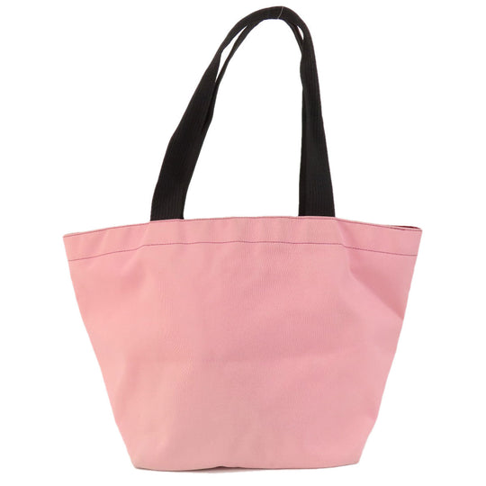 Herve Chapelier Tote Bag Nylon pink Boat-shaped tote Women Used Authentic