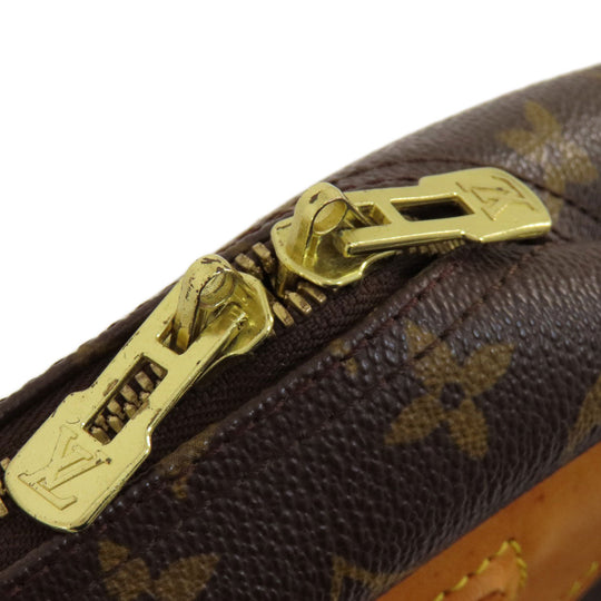 LOUIS VUITTON Handbag M47270 Monogram canvas Brown Deauville Monogram Women Used Authentic