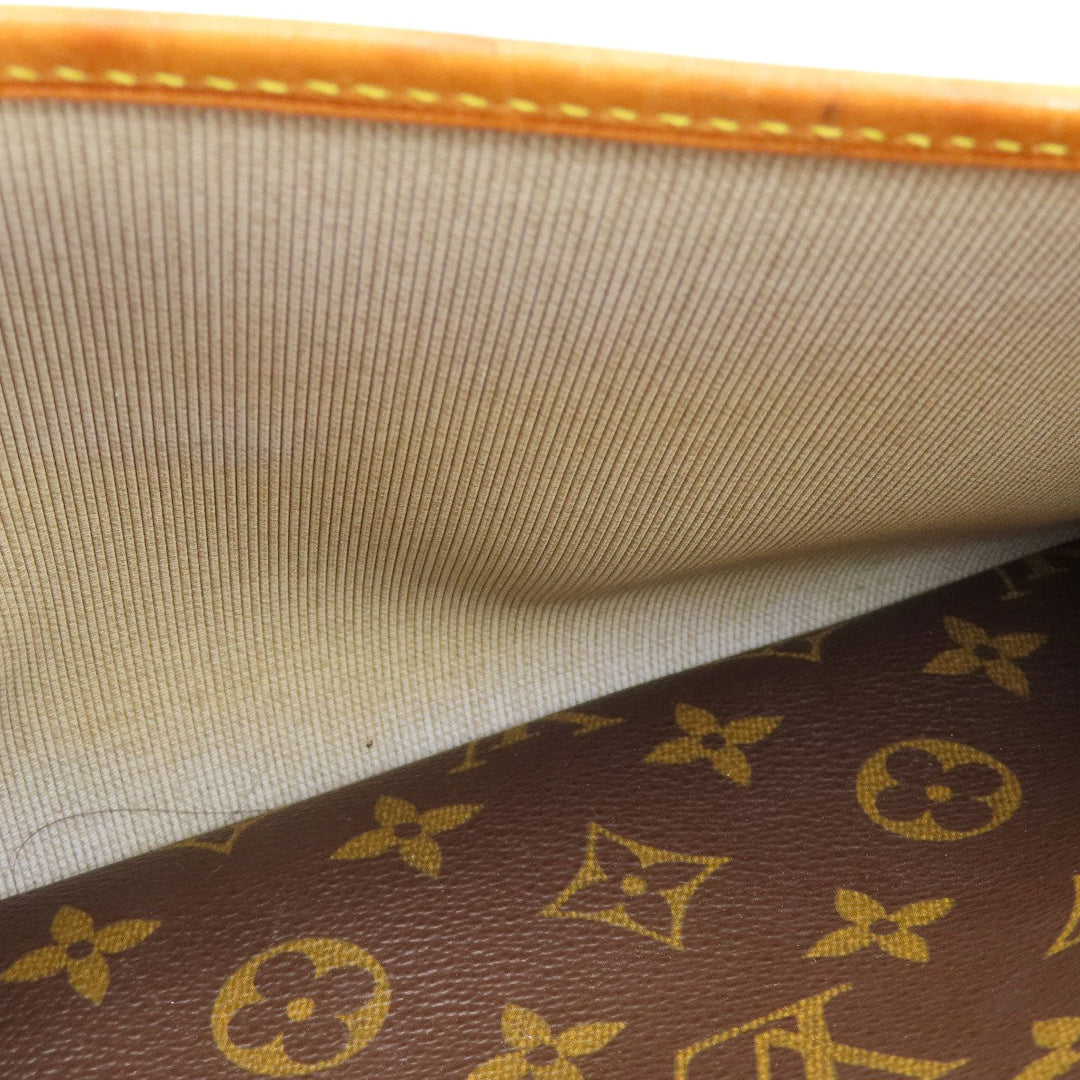 LOUIS VUITTON Handbag M47270 Monogram canvas Brown Deauville Monogram Women Used Authentic