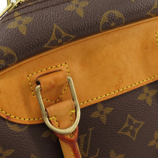 LOUIS VUITTON Handbag M47270 Monogram canvas Brown Deauville Monogram Women Used Authentic