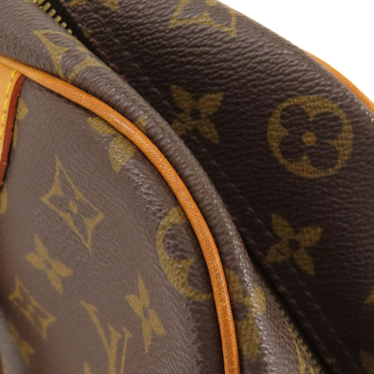 LOUIS VUITTON Handbag M47270 Monogram canvas Brown Deauville Monogram Women Used Authentic