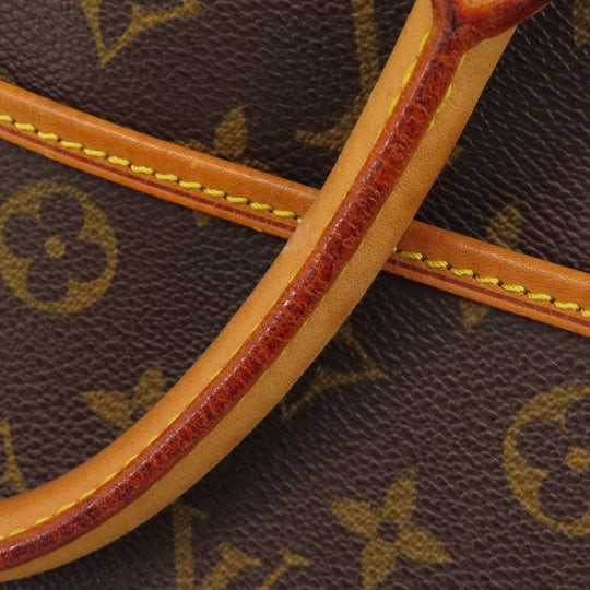 LOUIS VUITTON Handbag M47270 Monogram canvas Brown Deauville Monogram Women Used Authentic
