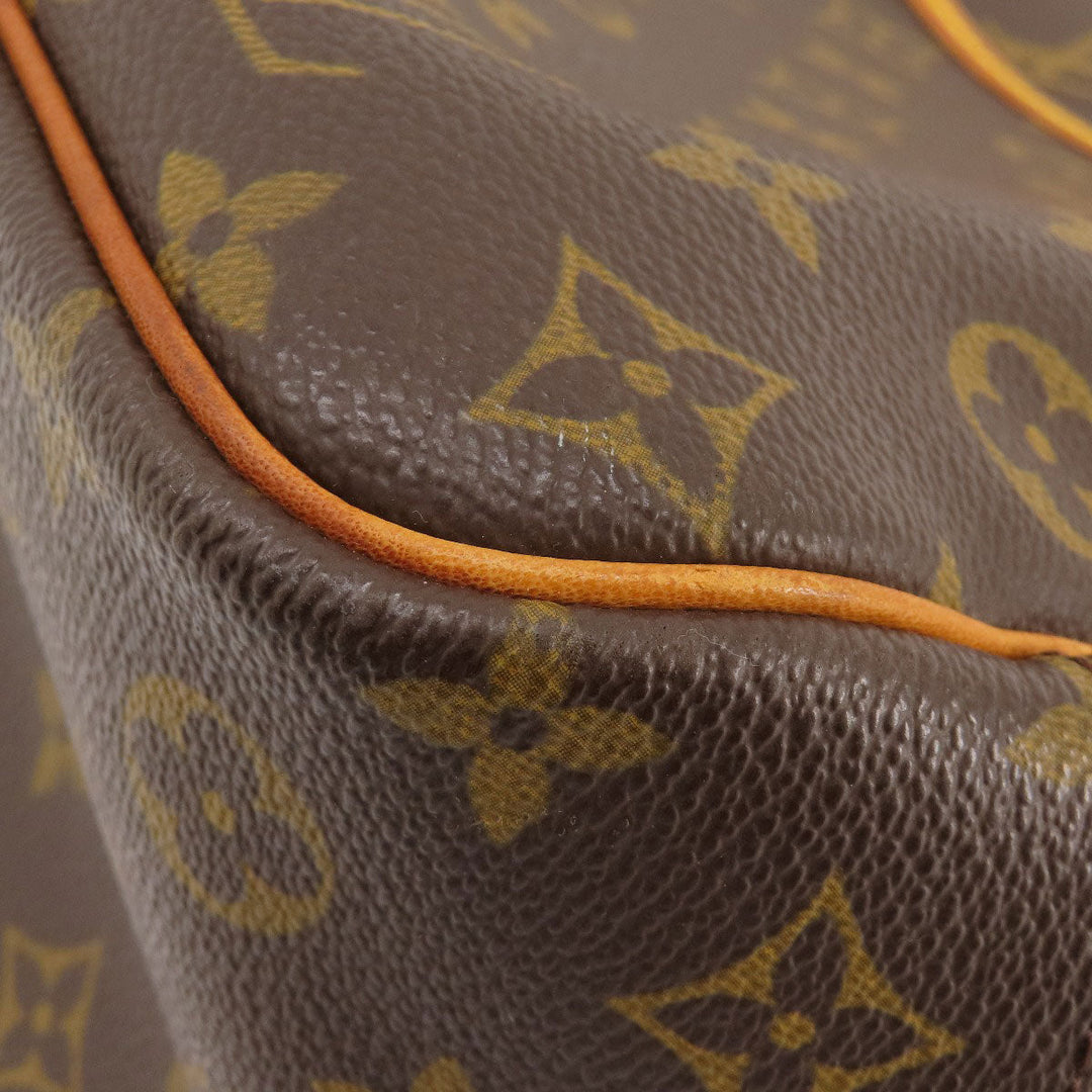 LOUIS VUITTON Handbag M47270 Monogram canvas Brown Deauville Monogram Women Used Authentic