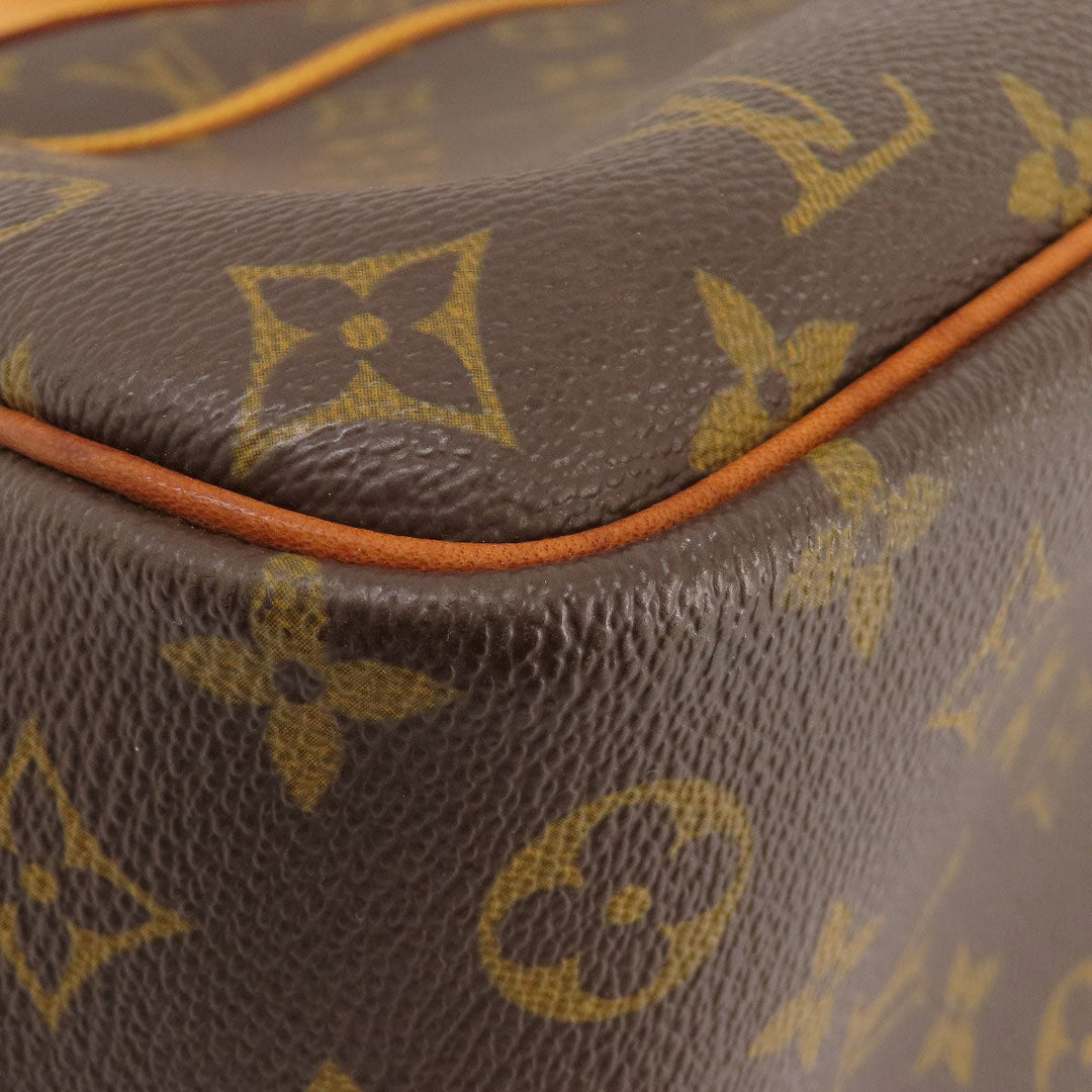 LOUIS VUITTON Handbag M47270 Monogram canvas Brown Deauville Monogram Women Used Authentic