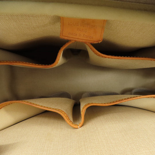 LOUIS VUITTON Handbag M47270 Monogram canvas Brown Deauville Monogram Women Used Authentic