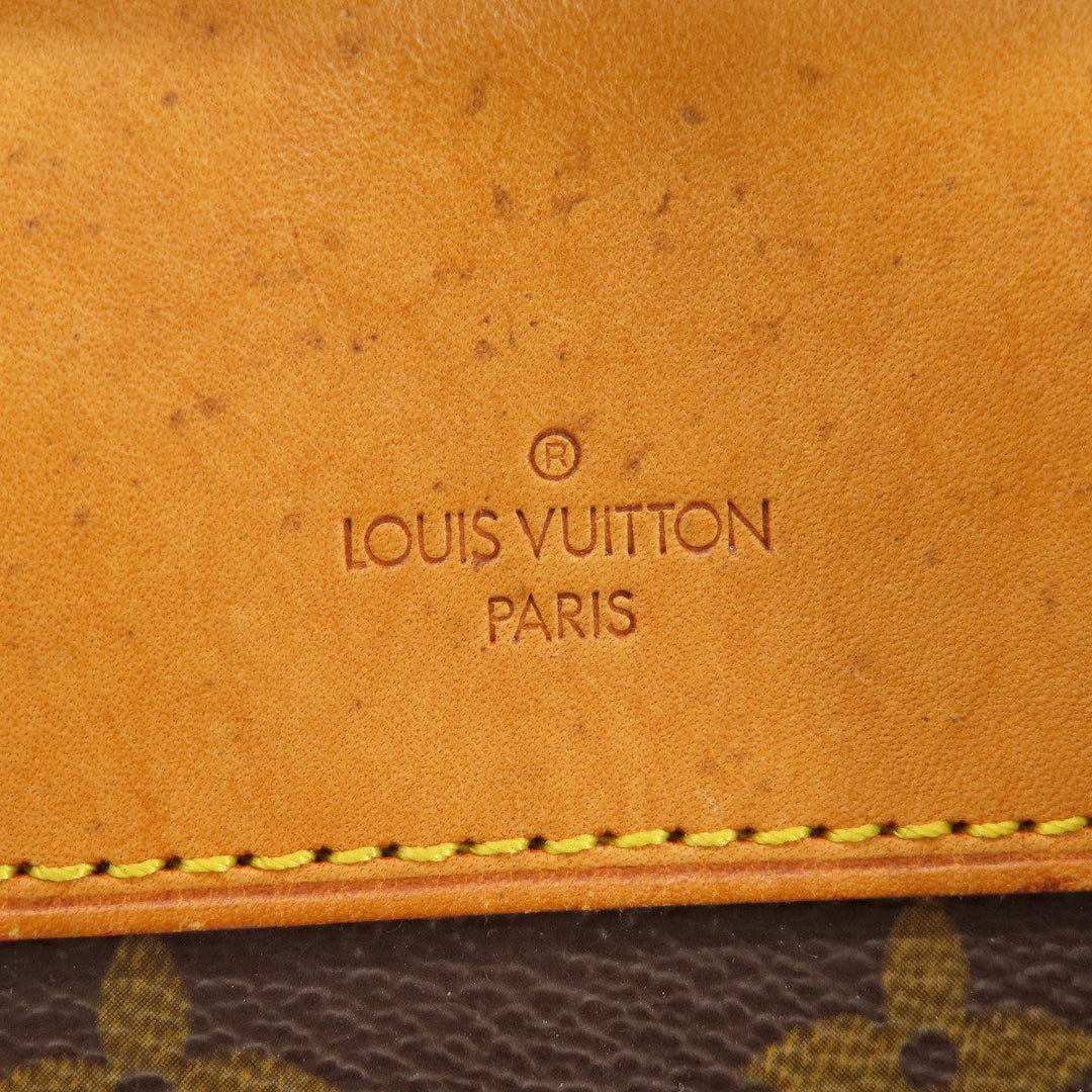 LOUIS VUITTON Handbag M47270 Monogram canvas Brown Deauville Monogram Women Used Authentic