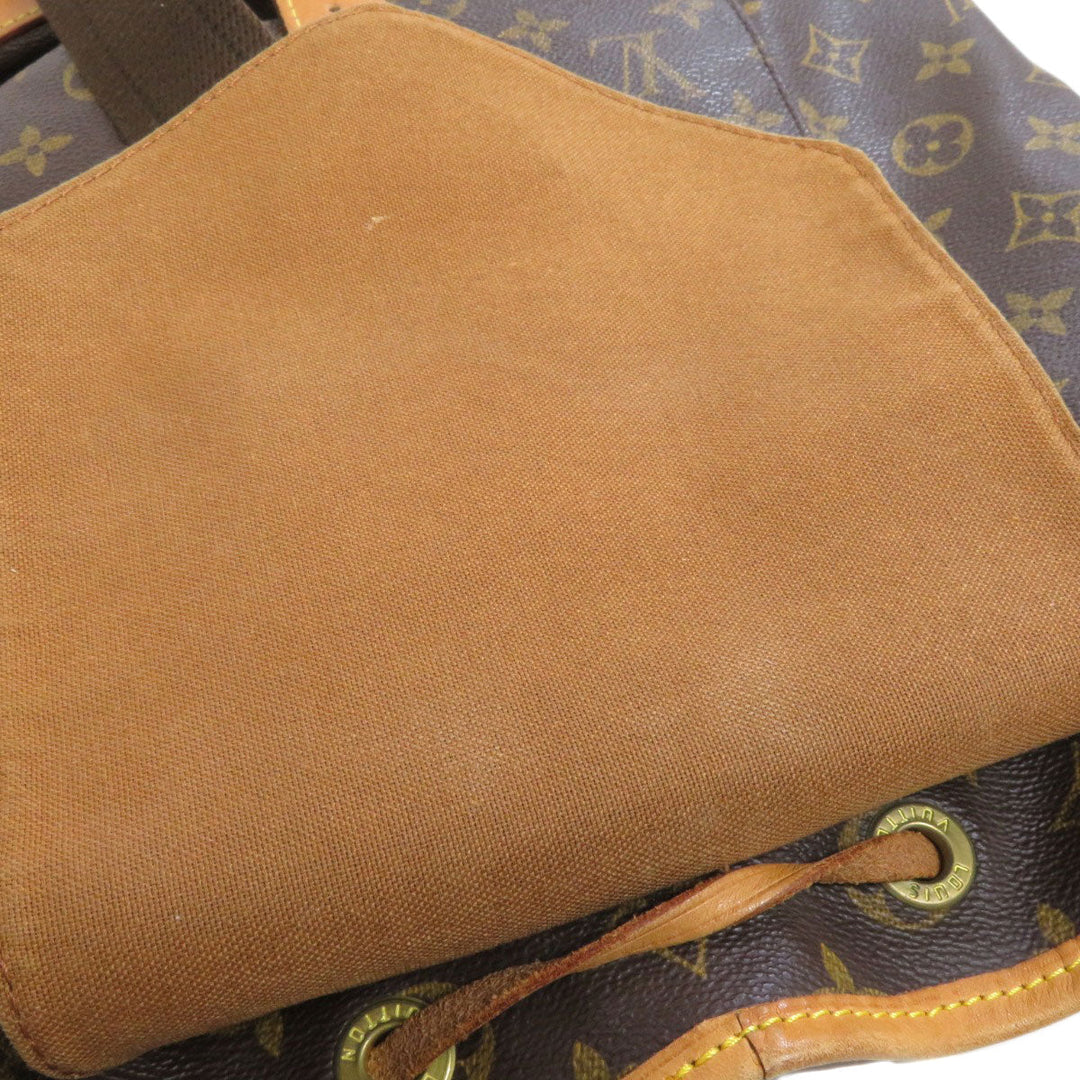 LOUIS VUITTON Backpack M51135 Monogram canvas Brown MontsourisGM