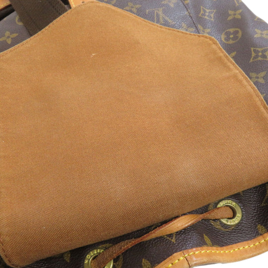 LOUIS VUITTON Backpack M51135 Monogram canvas Brown MontsourisGM