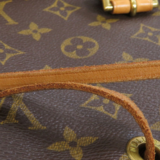 LOUIS VUITTON Backpack M51135 Monogram canvas Brown MontsourisGM