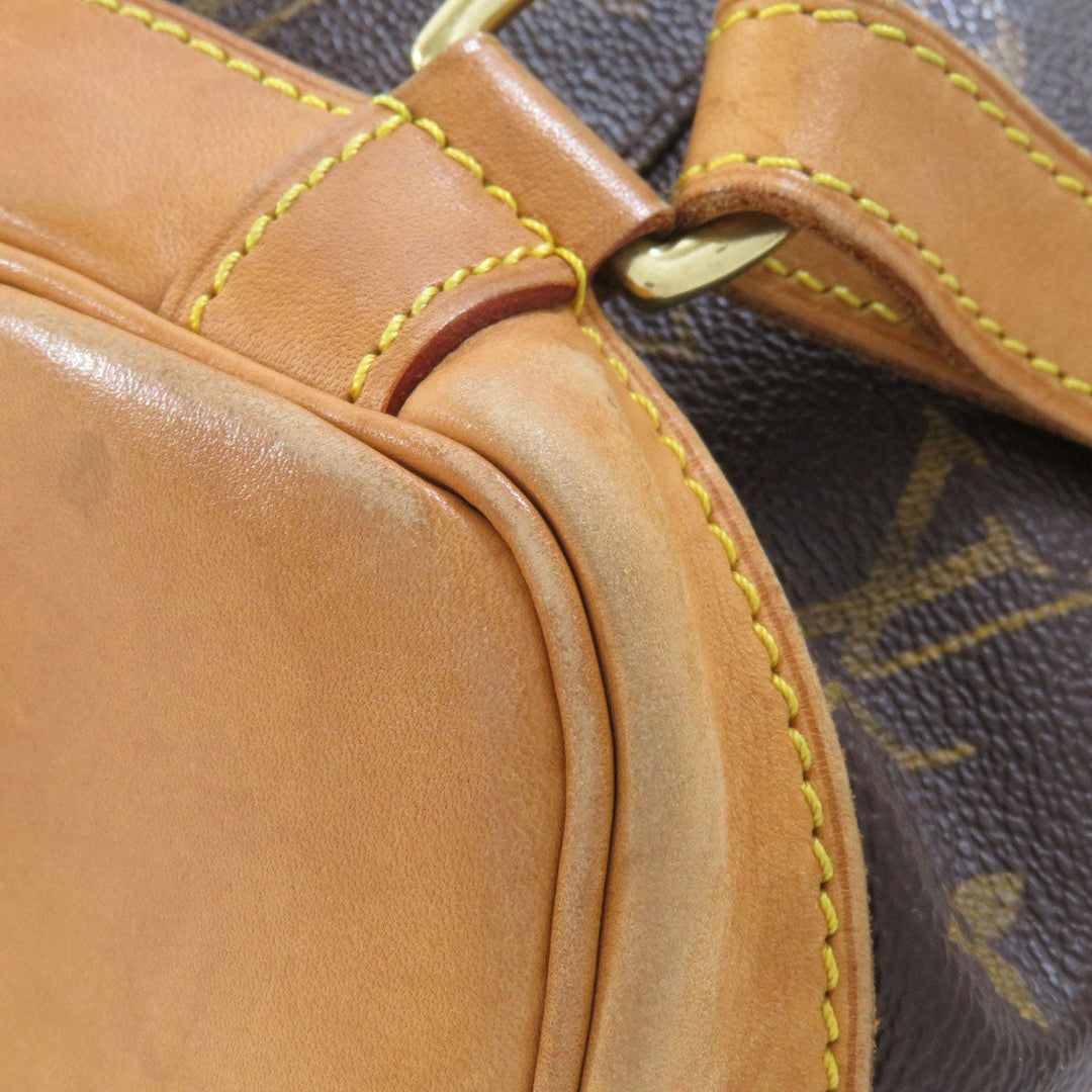 LOUIS VUITTON Backpack M51135 Monogram canvas Brown MontsourisGM