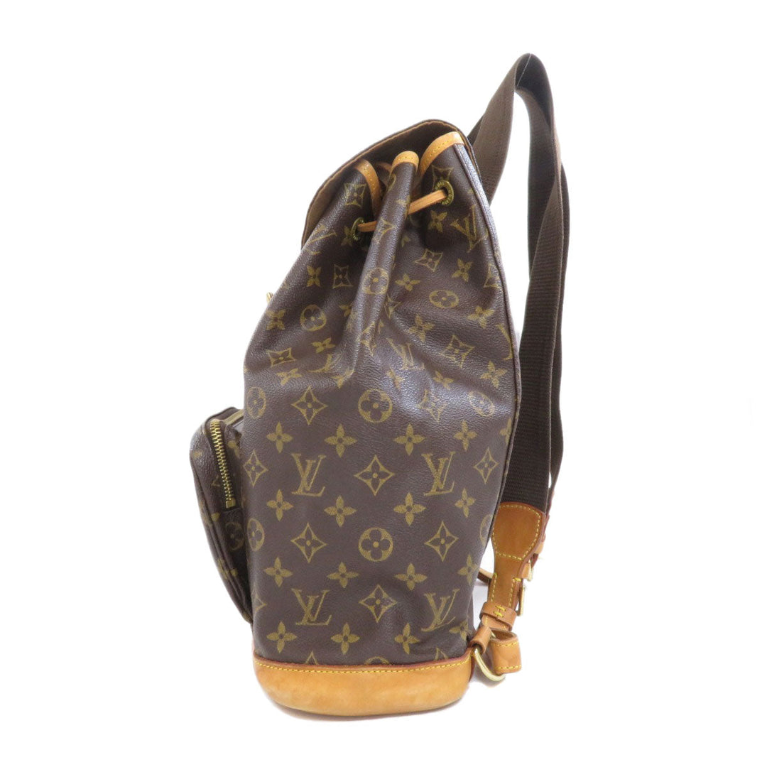 LOUIS VUITTON Backpack M51135 Monogram canvas Brown MontsourisGM