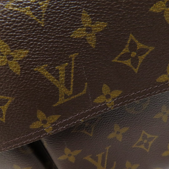 LOUIS VUITTON Tote Bag M51162 Monogram canvas Brown Multipli Cite Women Used Authentic
