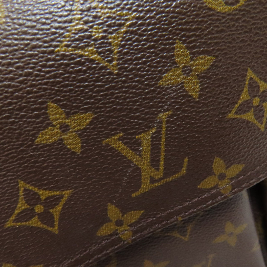 LOUIS VUITTON Tote Bag M51162 Monogram canvas Brown Multipli Cite Women Used Authentic