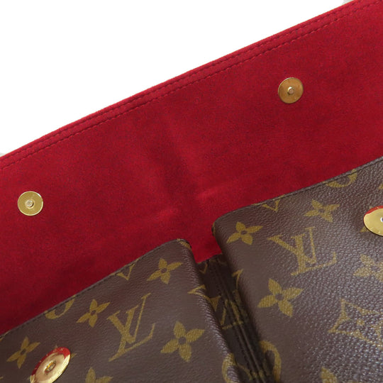 LOUIS VUITTON Tote Bag M51162 Monogram canvas Brown Multipli Cite Women Used Authentic