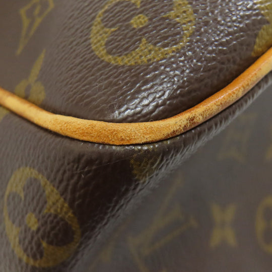 LOUIS VUITTON Tote Bag M51162 Monogram canvas Brown Multipli Cite Women Used Authentic