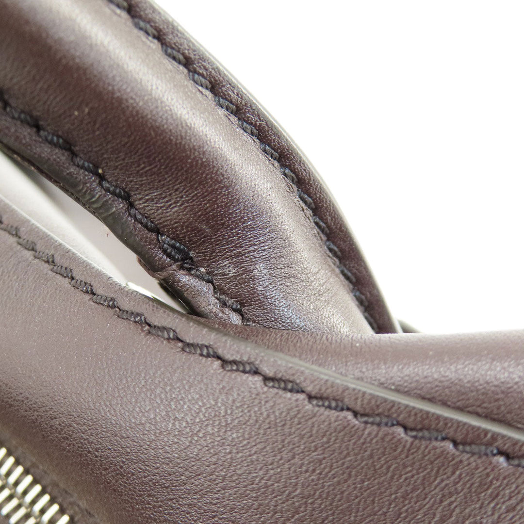 TOD'S Handbag leather Brown 2WAY Women Used Authentic