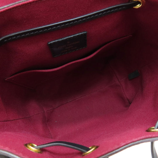 LOUIS VUITTON Backpack M45516 Monogram canvas Brown Montsouris BB Monogram