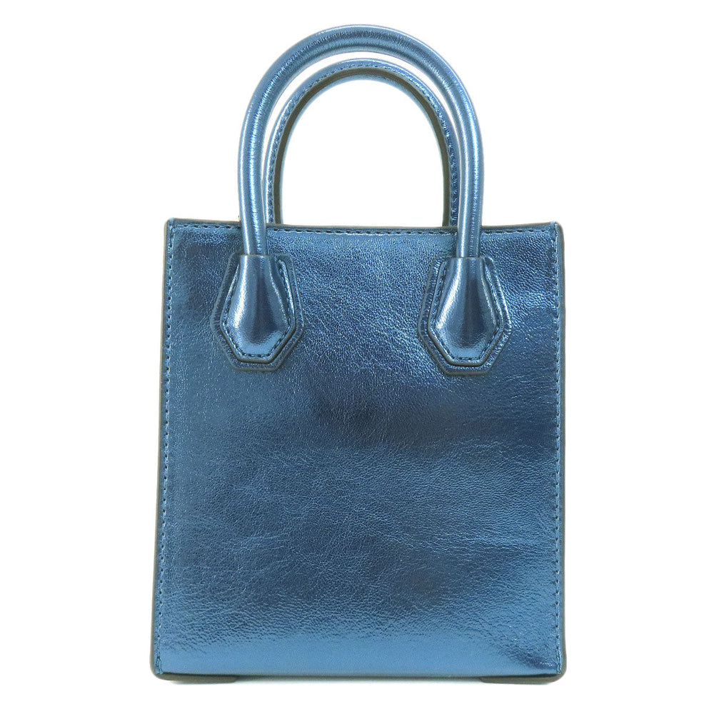 MICHAEL KORS Handbag PVC blue 2WAY