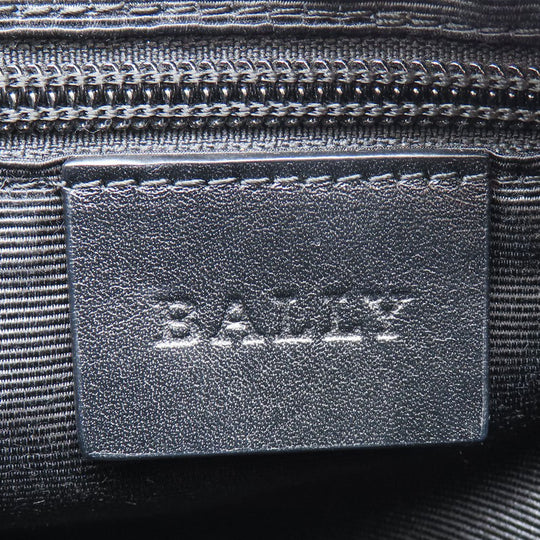 BALLY Shoulder Bag canvas multicolor one belt signature Women Used Authentic