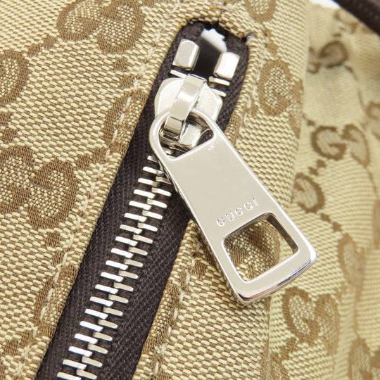 GUCCI Backpack 449175 canvas Brown GG outlet Women Used Authentic