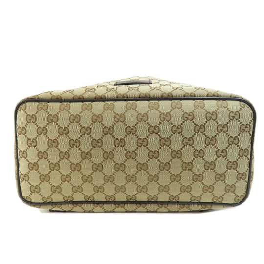 GUCCI Backpack 449175 canvas Brown GG outlet Women Used Authentic