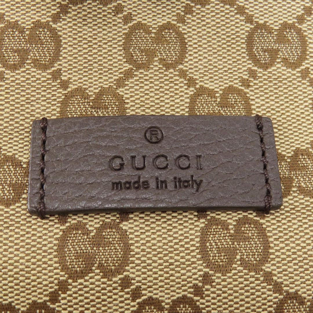 GUCCI Backpack 449175 canvas Brown GG outlet Women Used Authentic