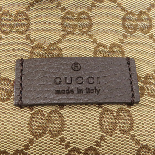 GUCCI Backpack 449175 canvas Brown GG outlet Women Used Authentic