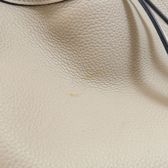 LOEWE Handbag Calfskin beige Hammock 2WAY Women Used Authentic