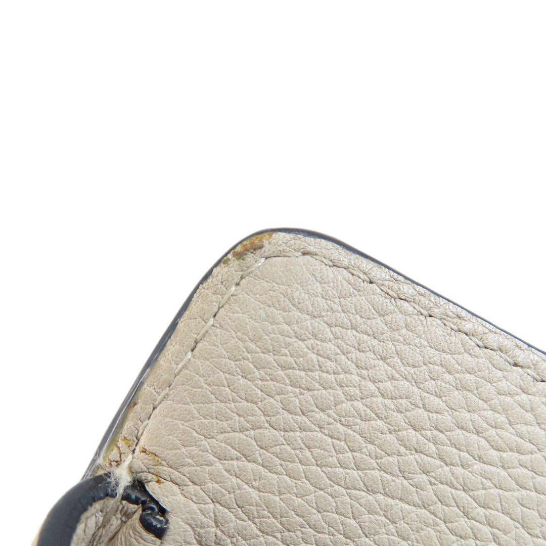 LOEWE Handbag Calfskin beige Hammock 2WAY Women Used Authentic